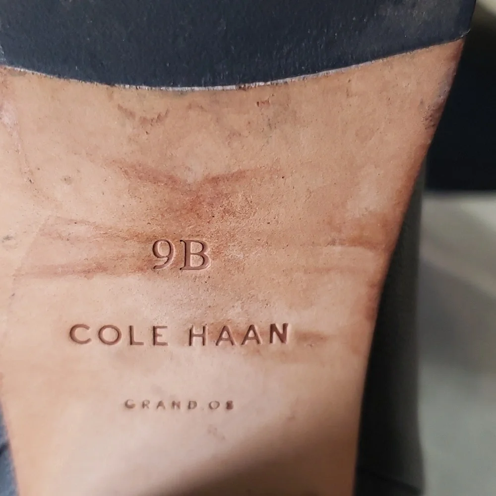 COLE Haan Ankle Booties, Color Black, Size 9